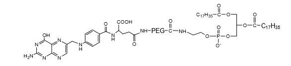 二硬酯酰磷脂酰乙醇胺-聚乙二醇-叶酸