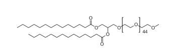 1,2-二肉豆蔻酰-rac-甘油-3-甲氧基聚乙二醇2000
