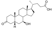 3k-7β-5β-胆甾烷-24-酸