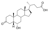6α-hydroxy-3-oxo-5β-cholan-24-oic acid